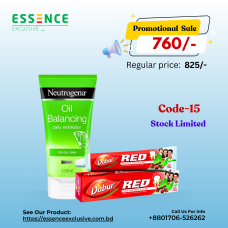 NEUTROGENA OIL BALANCING +DABUR PASTE 