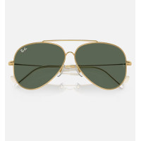 Ray Ban RBR0101S Aviator Reverage, GLD, SHN, GRN 