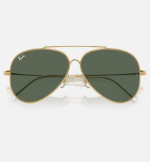 Ray Ban RBR0101S Aviator Reverage, GLD, SHN, GRN 