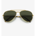 Ray.Ban Sunglass RB3625 New Aviator, GLD SHN, GRN