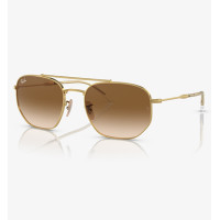 Ray.Ban Sunglass RB3707, GLD SHN, BRN G