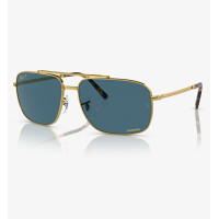 Ray.Ban Sunglass RB3796, GLD SHN, BLU PZ