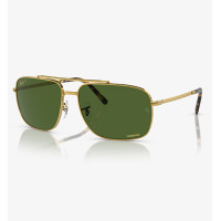 Ray.Ban Sunglass RB3796, GLD SHN, GRN PZ