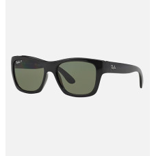 Ray.Ban Sunglass RB4194 Blk Shn, Drk Grn Lns 