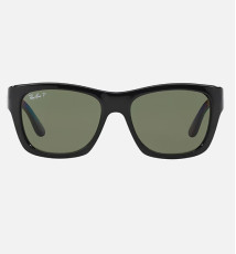 Ray.Ban Sunglass RB4194 Blk Shn, Drk Grn Lns 