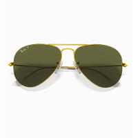 Ray.Ban Sunglass RB2025, Gld, Grn Pol