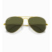 Ray.Ban Sunglass RB2025, Gld, Grn Pol