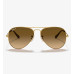 Ray.Ban Sunglass RB3025 Aviator Gradient, Gld Shy, Brn Grd 