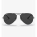 Ray.Ban Sunglass RB3025 Aviator LARGE METAL, Blk, Blk