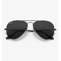 Ray.Ban Sunglass RB3025 Aviator LARGE METAL, Blk, Blk