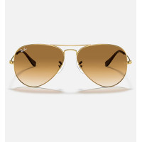 Ray Ban Sunglass RB3025 58, AVIATOR LARG, Gld Shn, Brn Grd 