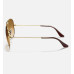 Ray Ban Sunglass RB3025 58, AVIATOR LARG, Gld Shn, Brn Grd 