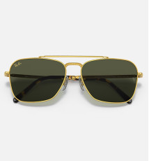 Ray Ban Sunglass RB3636 New CARVAN, GLD SHN, GRN