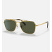 Ray Ban Sunglass RB3636 New CARVAN, GLD SHN, GRN