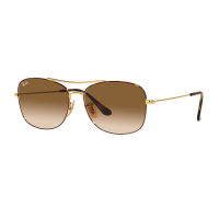 Ray Ban RB3799, GLD FRME, BRN LENS