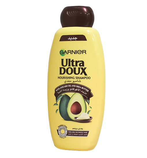 Garnier Ultra Doux Shampoo, Avocado Oil & Shea Butter , 400ml