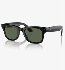 RW4006 WAYFARER, BLK SHN,GRN