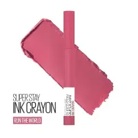 MAYBELLINE - SuperStay Ink Crayon Matte Longwear Lipstick Run the World 80-0.04 oz (1.1 g)