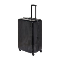 American Tourister Stratum XLT Expandable Hardside Luggage With Spinner Wheels, Jet Black, Checked-Large 28 Inch 