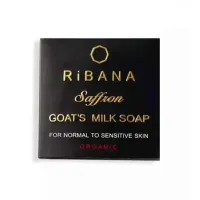 Ribana Saffron Goat's Milk Soap Organic 110g