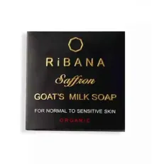 Ribana Saffron Goat's Milk Soap Organic 110g