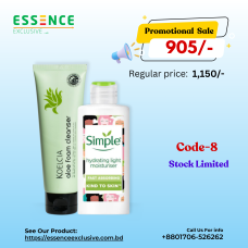 SIMPLE MOISTURISER-125ML+ KOELCIA ALOE CLEANSER -120 G